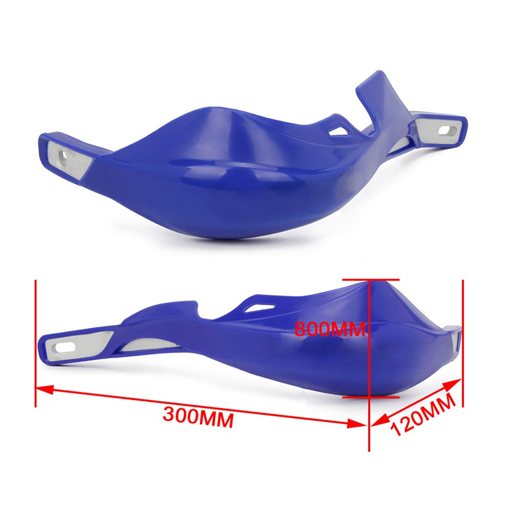 AnXin 22mm 7/8    Handlebar Hand Guards Handguards Universal for YZ125 YZ250 YZ250F YZ450F WR250F WR450F TW200 XT250 TTR125 TTR2
