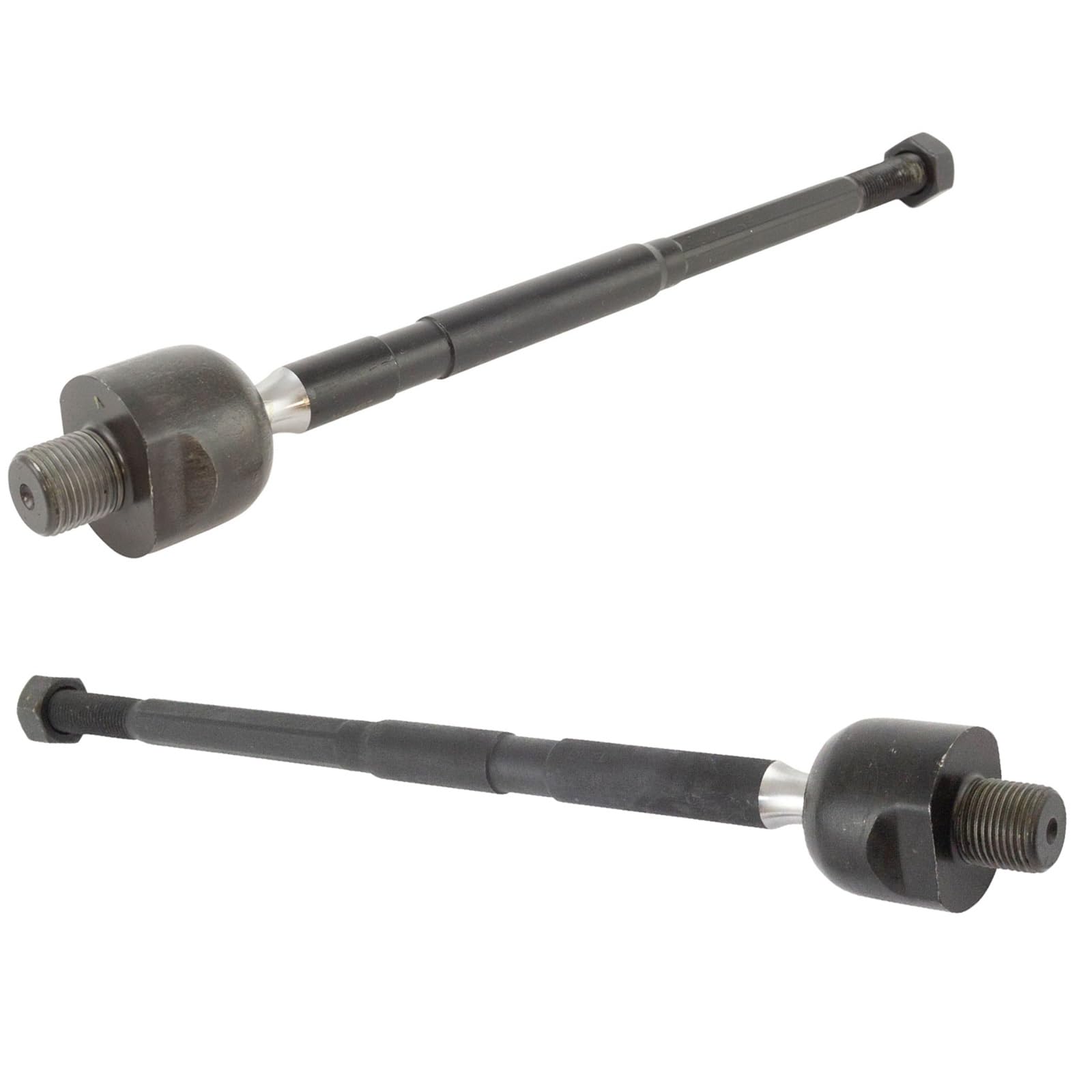 TRQ Front Inner Tie Rod Set Compatible with 2007-2008 Honda Fit