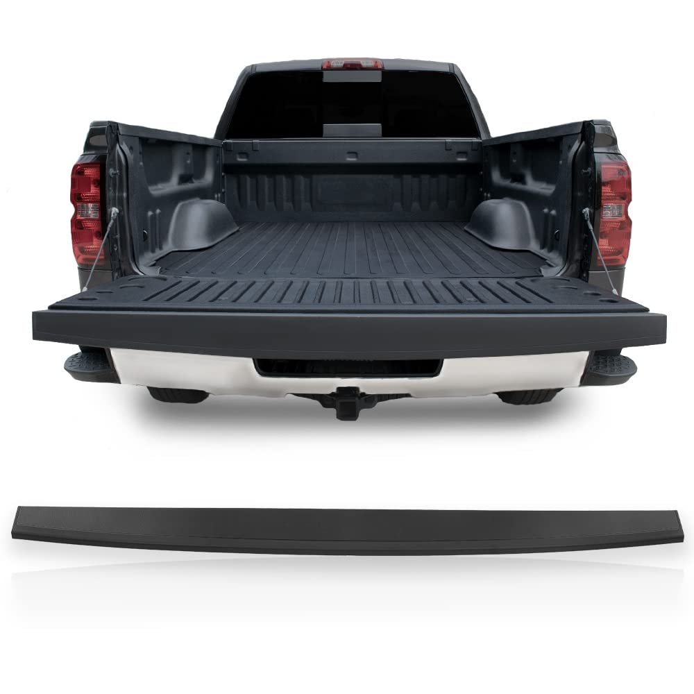 Tailgate Molding Cap Top Protector Molding Trim 61 Compatible with Chevy Silverado 2014-2018/Fit GMC Sierra 2500HD 3500HD 227630