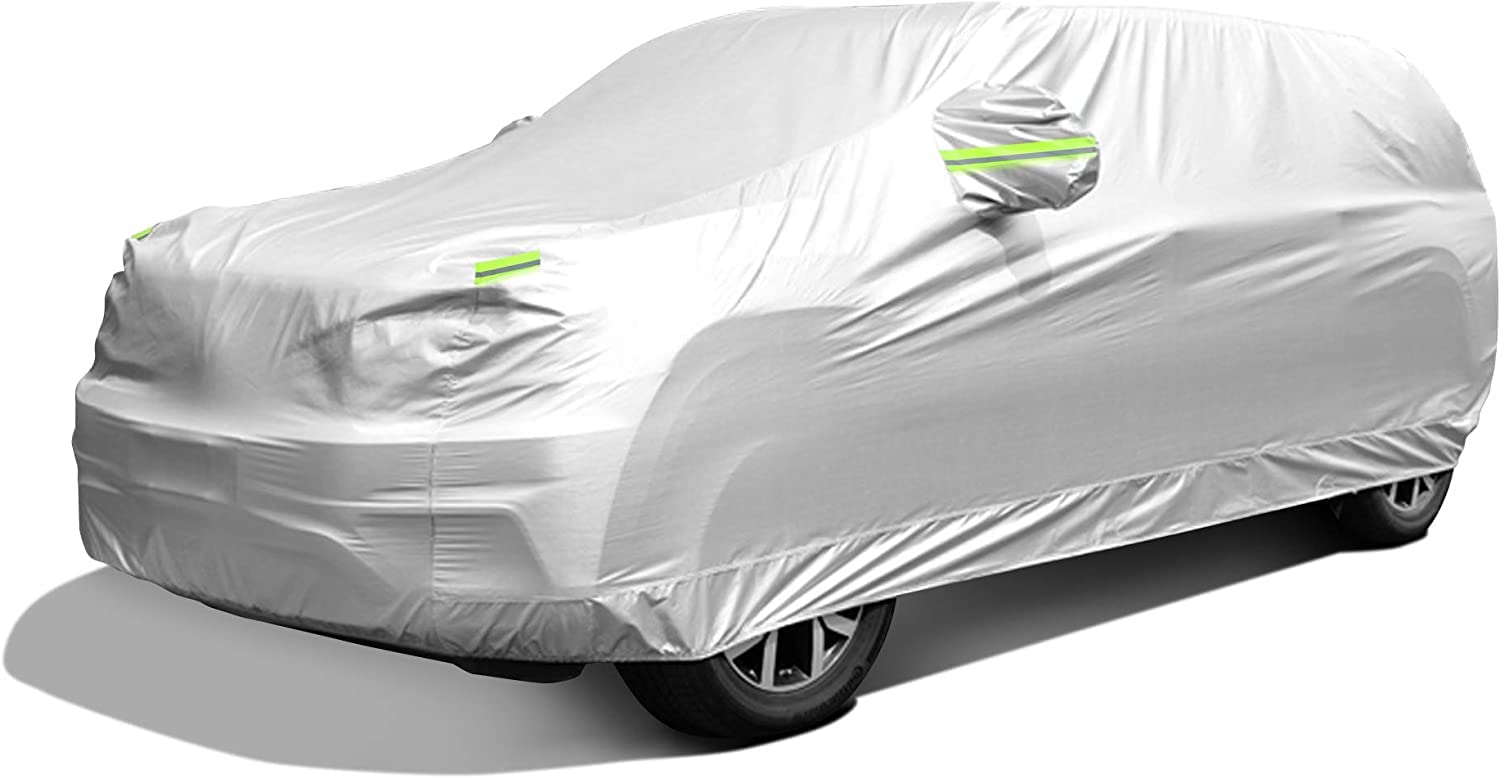 Gordita Suv Car Cover Waterproof All Weather, Outdoor Car Covers For Automobiles Car Covers Universal Fit Suv Up To 181