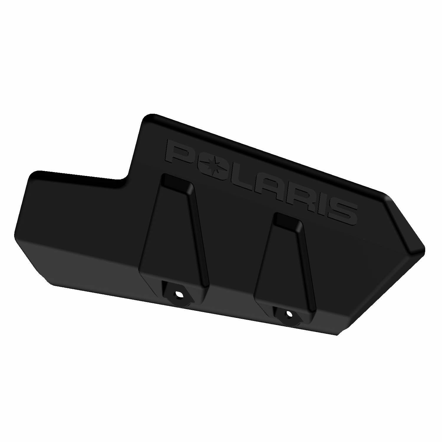 Polaris Front Right CV Shield, Gloss Black, for Specific RANGER Models, Genuine OEM - Part 5437545-070
