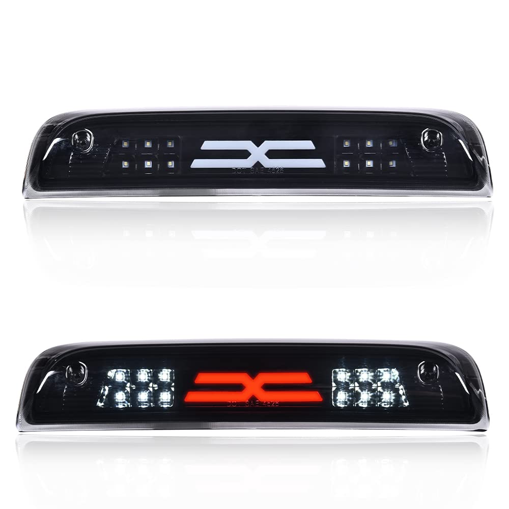 CROSSDESIGN LED 3rd Brake Light Compatible with 2014-2020 Chevy Silverado 1500/15-20 Chevy Silverado 2500HD 3500HD/14-20 GMC Sie