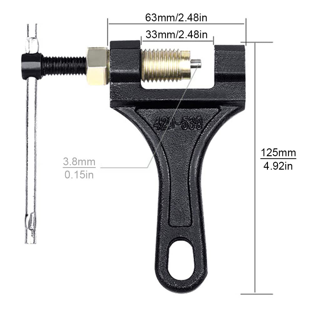 Windance Chain Breaker #420-530 Link Removal Tool For Dirt Pit Bike Atv Quad Go Kart Scooter Motorcycle Bicycle Chain Break # 420 428 520 525 528 530