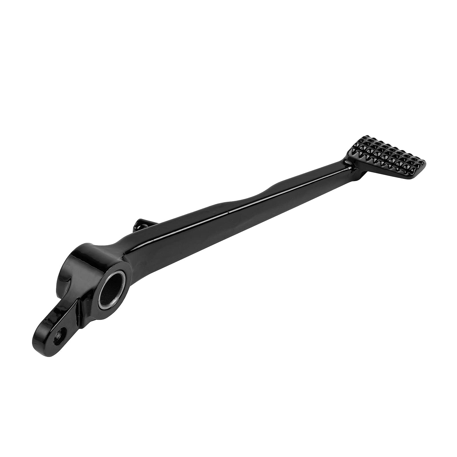 LangPu Motorcycle Rear Brake Pedals Foot Lever Fits for Kawasaki ZX10R 2004-2010, ZX6R 2005-2008, ZX636 2005-2006 (Black)