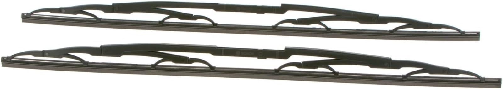 Bosch Wiper Blades Set of 2 - 22" Natural Rubber Twin Standard Replacement, Model 3397001909