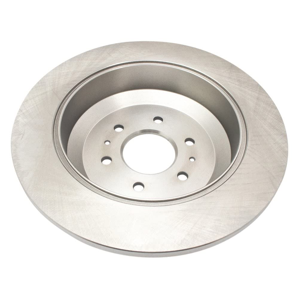 Trq Rear Brake Rotors Set Solid Compatible With 2009 Kia Borrego