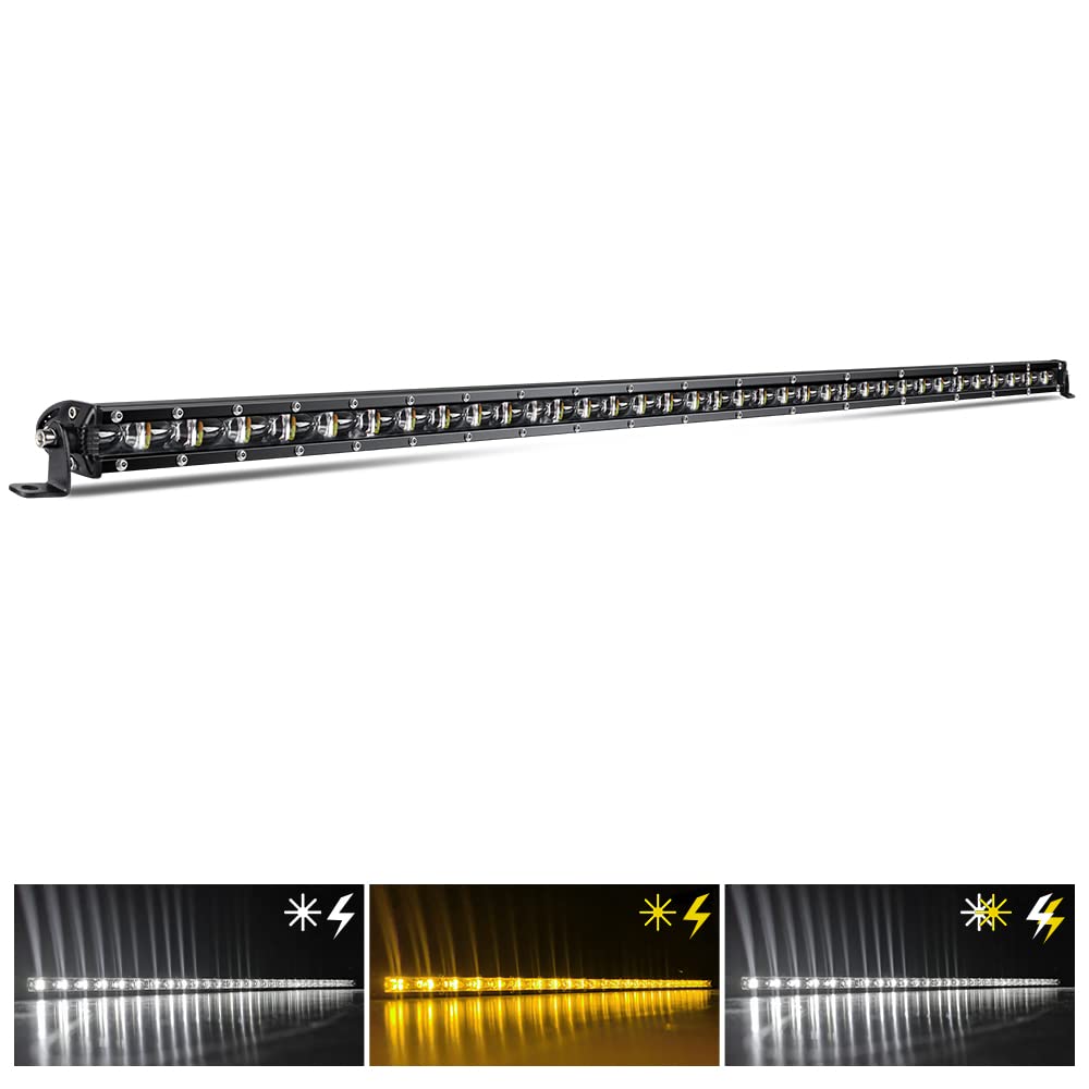 Co Light Led Light Bar Single 38 Inch Slim Single Row Lightbar Driving Combo Beam Off Road Fog Work Lights For Truck, Car, Cabin