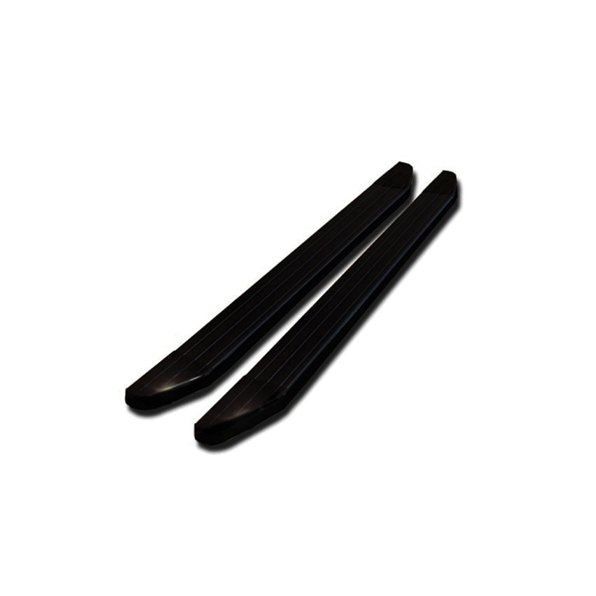 Black Horse Peerless Running Boards Black Compatible With 2001-2006 Sierra/Silverado 2500/3500|2007-2019 Sierra/Silverado 2500/3500 Hd|2001-2018 Sierra/Silverado 1500-Pr-G385Bk