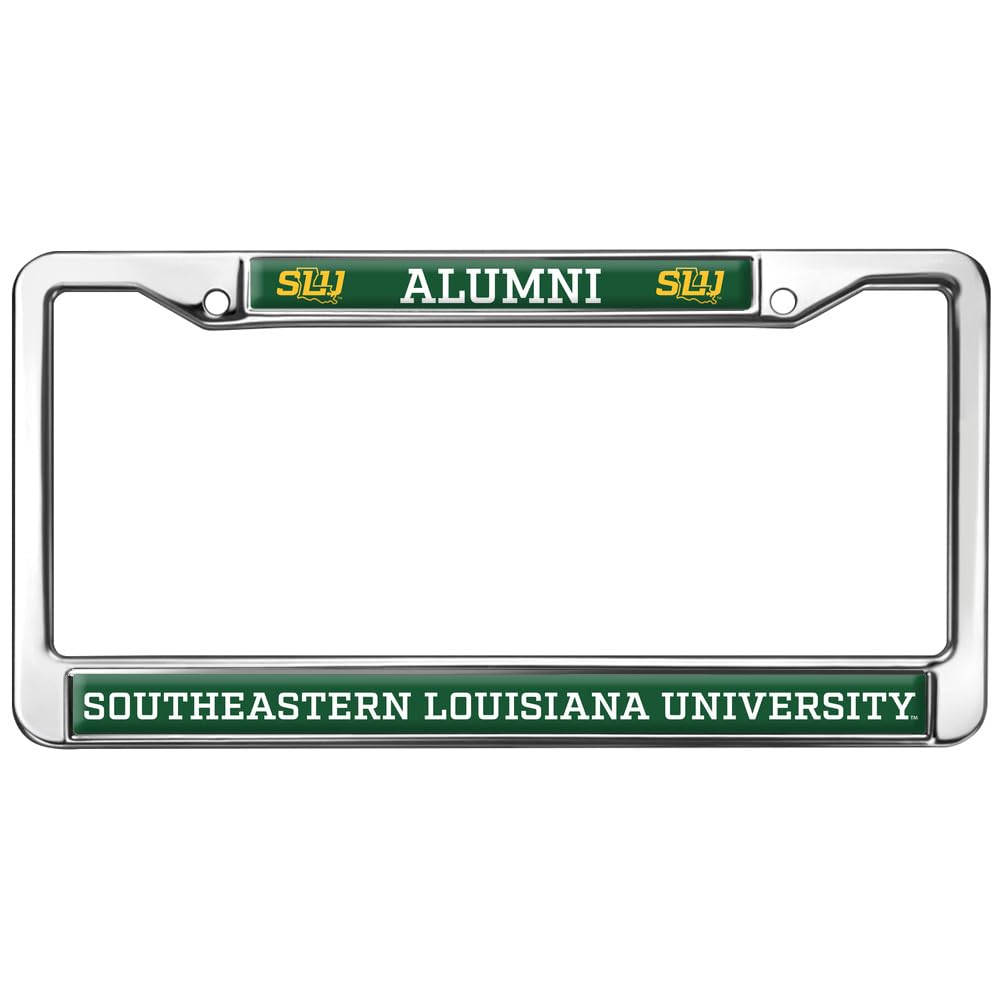 Southeastern Louisiana University Alumni Full Size Standard License Plate Metal Frame