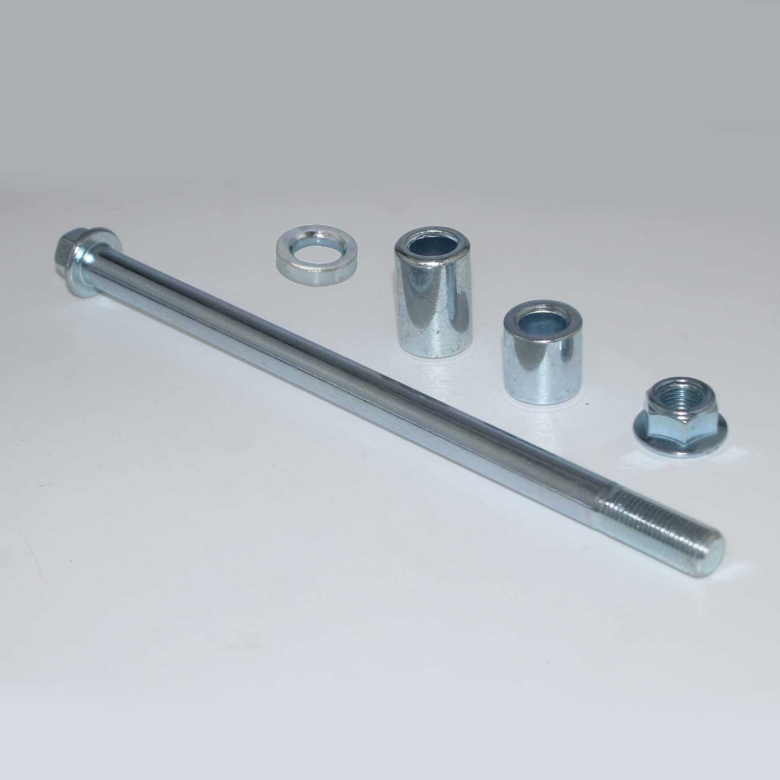 Mokuo 12Mm 220Mm Front Rear Axle With Bushing 5Mm 20Mm 30Mm Fit For Pit Dirt Bike Moped Scooter Quad Atv Mini Bike Parts