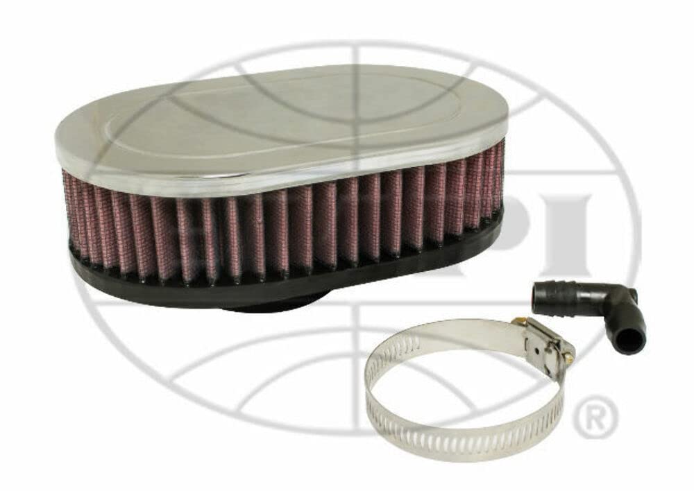 Oval Air Cleaner, 2 Inlet, 4.5X7 Oval, 2.75 Tall, Compatible With Dune Buggy
