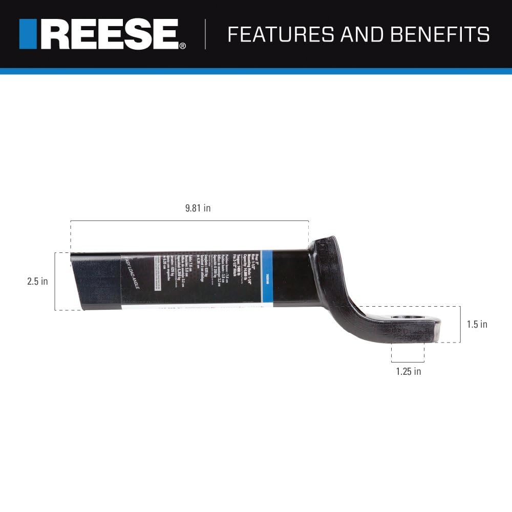 Reese Towpower 7028100 Class V Heavy Duty Ball Mount