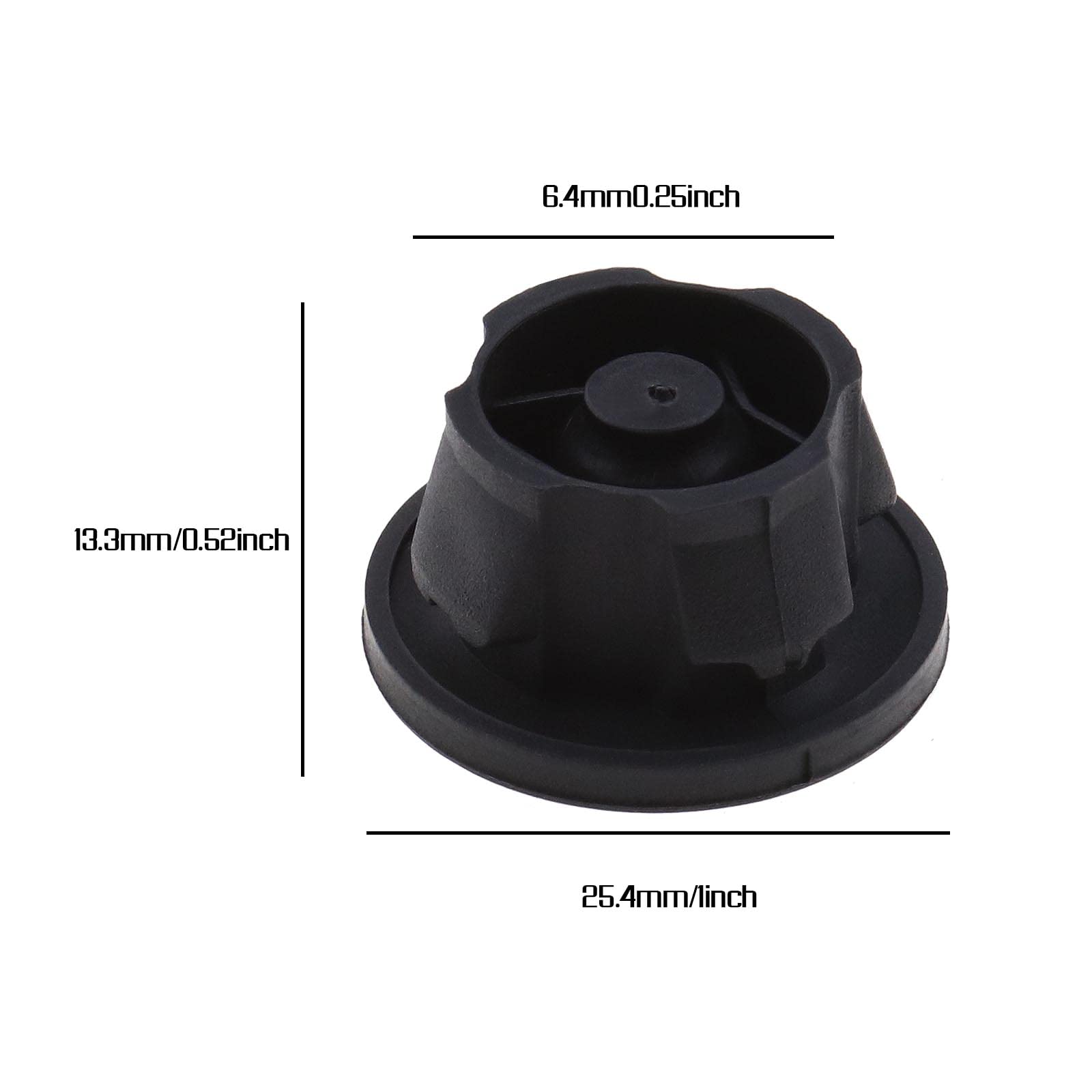 Micro Traders 5 X Engine Cover Grommets Fastening Element Buffer Compatible With Mercedes-Benz Cls Glk Ml Slk Sprinter Valente V