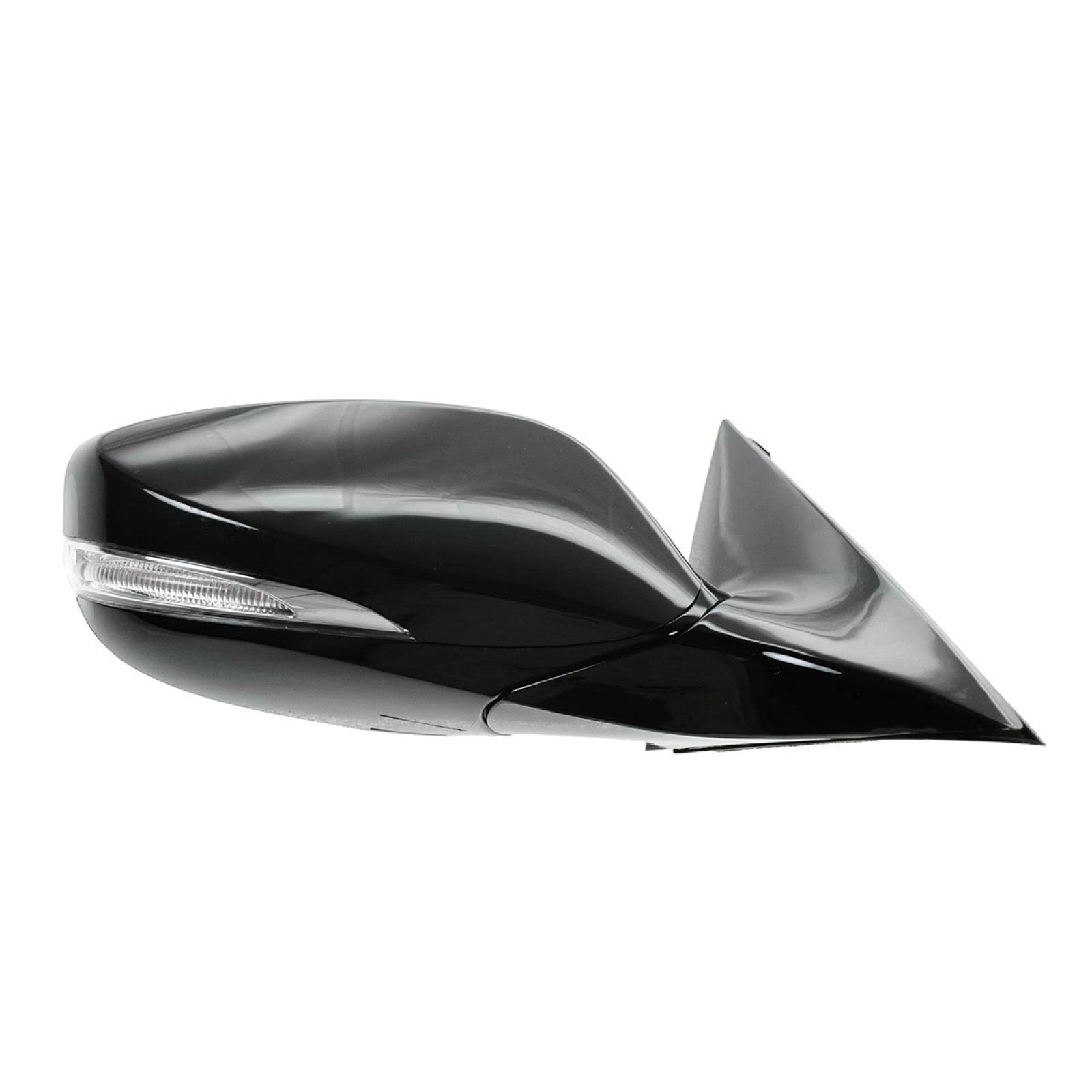 TRQ Passenger Side Mirror Assembly - Electric, Heated, Black - Compatible with 2012-2013 Hyundai Veloster - Model MRA06262