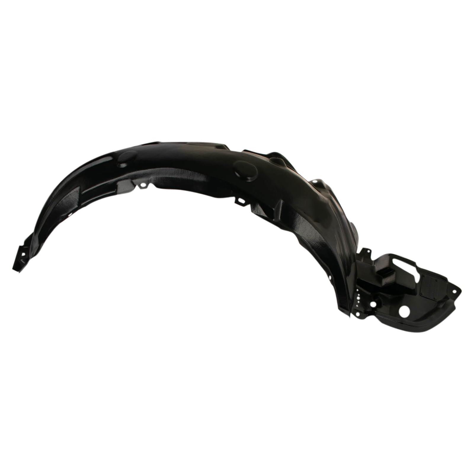 TRQ Front Right Inner Fender Liner Passenger Side Compatible with 2011-2013 Toyota Corolla TO1249162