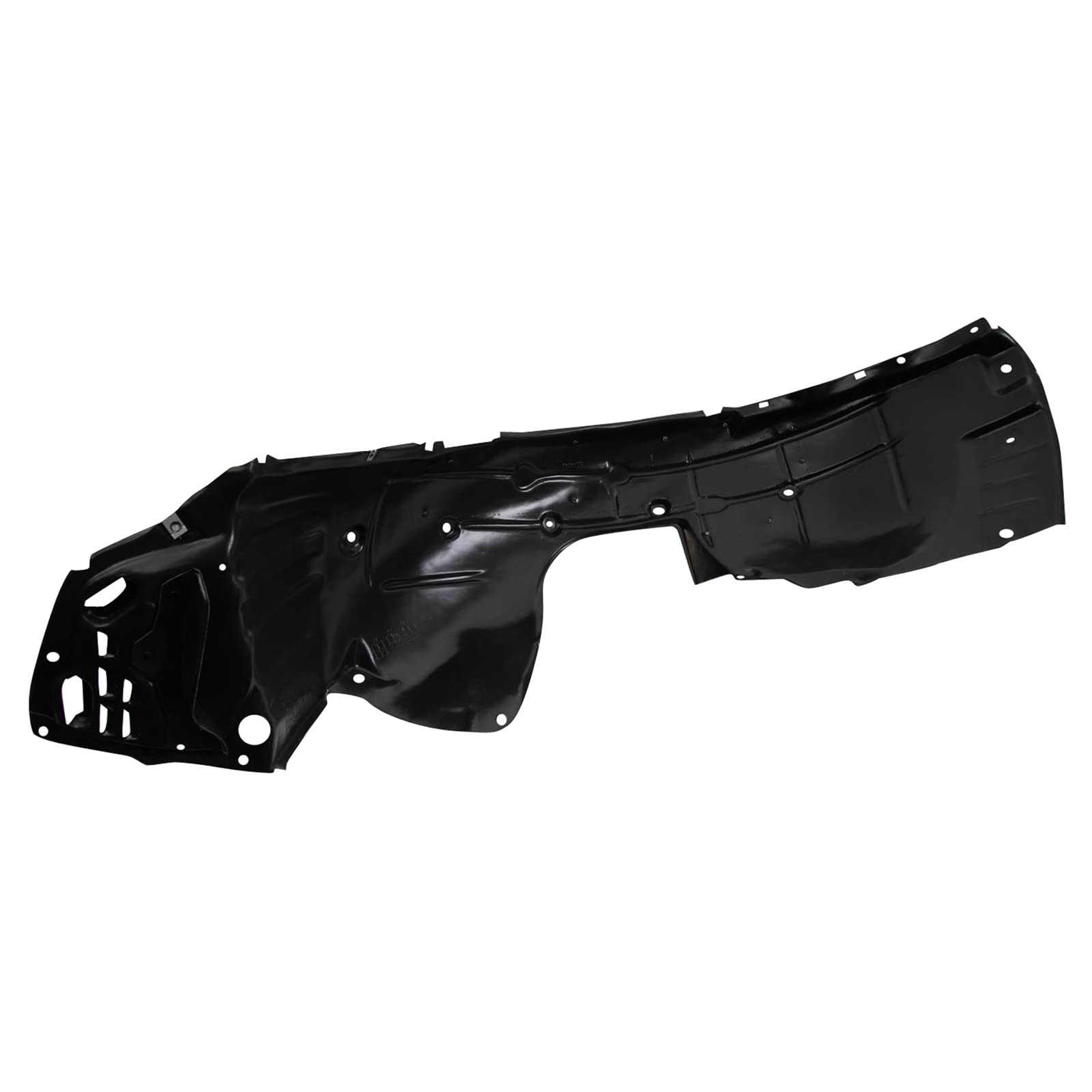 Trq Front Inner Fender Liner Set Compatible With 2020-2021 Honda Civic Ho1248193 Ho1249193