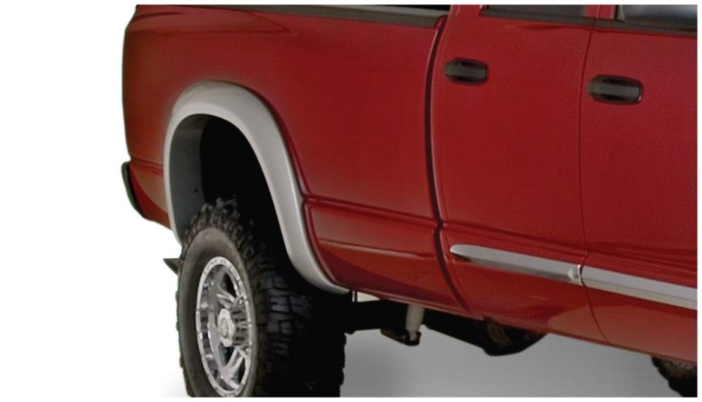 Bushwacker Extend-A-Fender Extended Rear Fender Flares | 2-Piece Set, Black, Smooth Finish | 50014-02 | Fits 2002-2008 Dodge Ram
