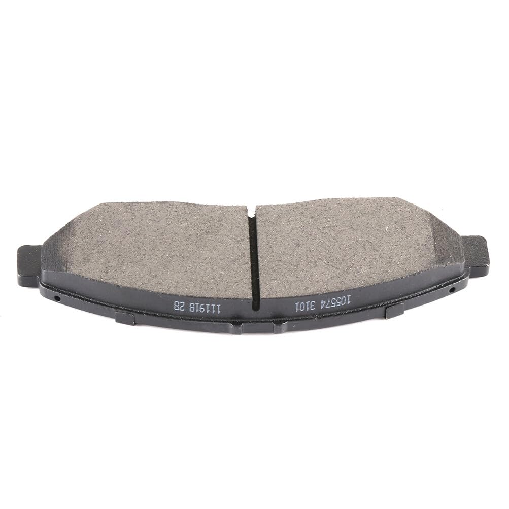 Cciyu D1378 Front Semi-Metallic Disc Brake Pads Kit For Acura Mdx 2007-2019,For Acura Zdx 2010-2013,For Honda Pilot 2009-2019,Fo