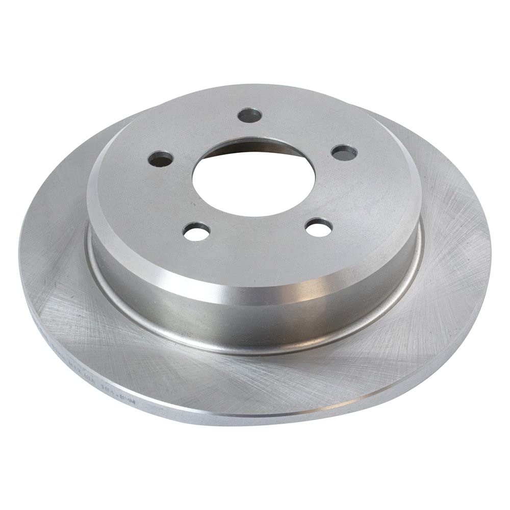 Trq Rear Brake Rotors Set Solid Compatible With 1996-2002 Ford Crown Victoria Lincoln Town Car Mercury Grand Marquis