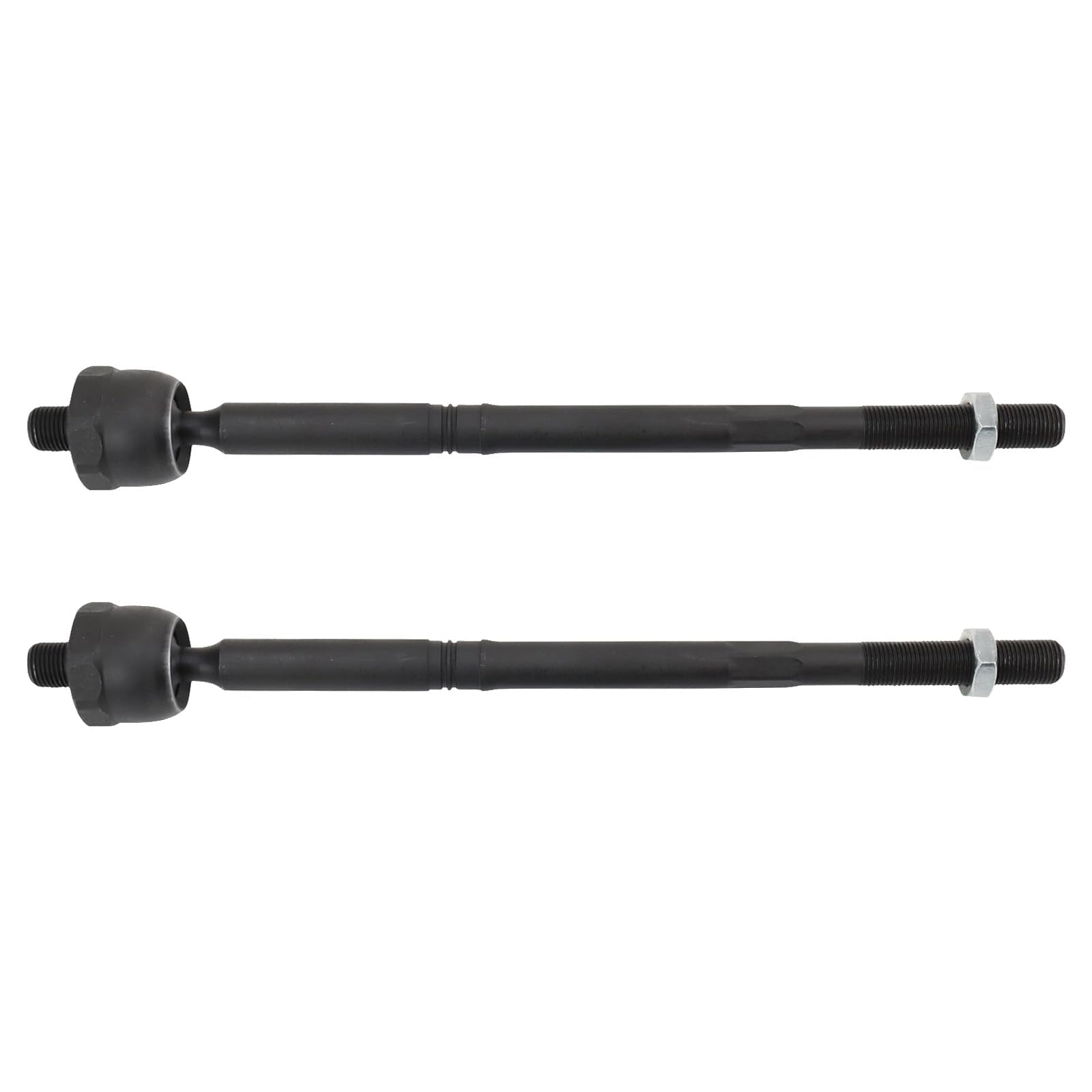 TRQ Front Inner Tie Rod Set Compatible with 2014-2022 Jeep Cherokee