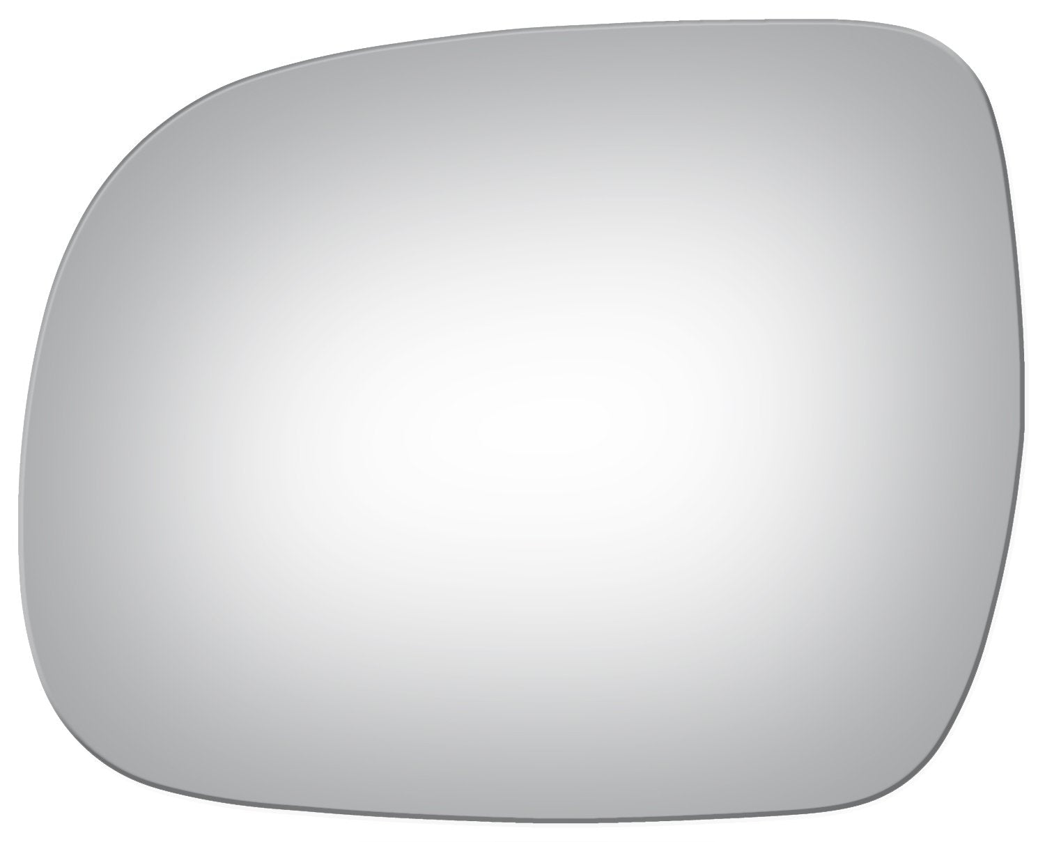 Burco 4007 Flat Driver Side Replacement Mirror Glass (Mount Not Included) Compatible With 04-10 Toyota Sienna (2004, 2005, 2006,