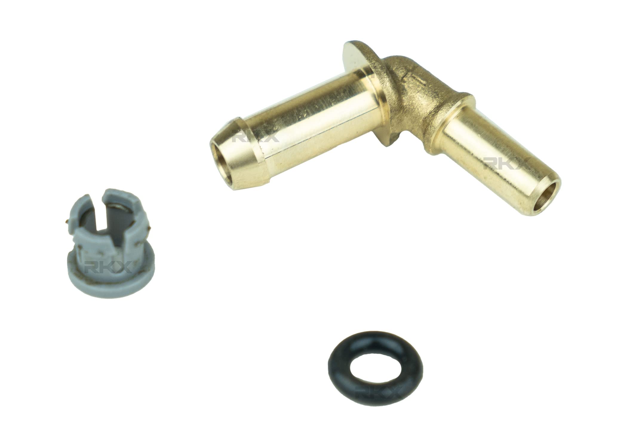 RKX Upgraded Metal Water Pump to Thermostat Outlet Tube Compatible with Jaguar Land Rover Range Rover 3.0L V6 5.0L V8JLR C2Z2825
