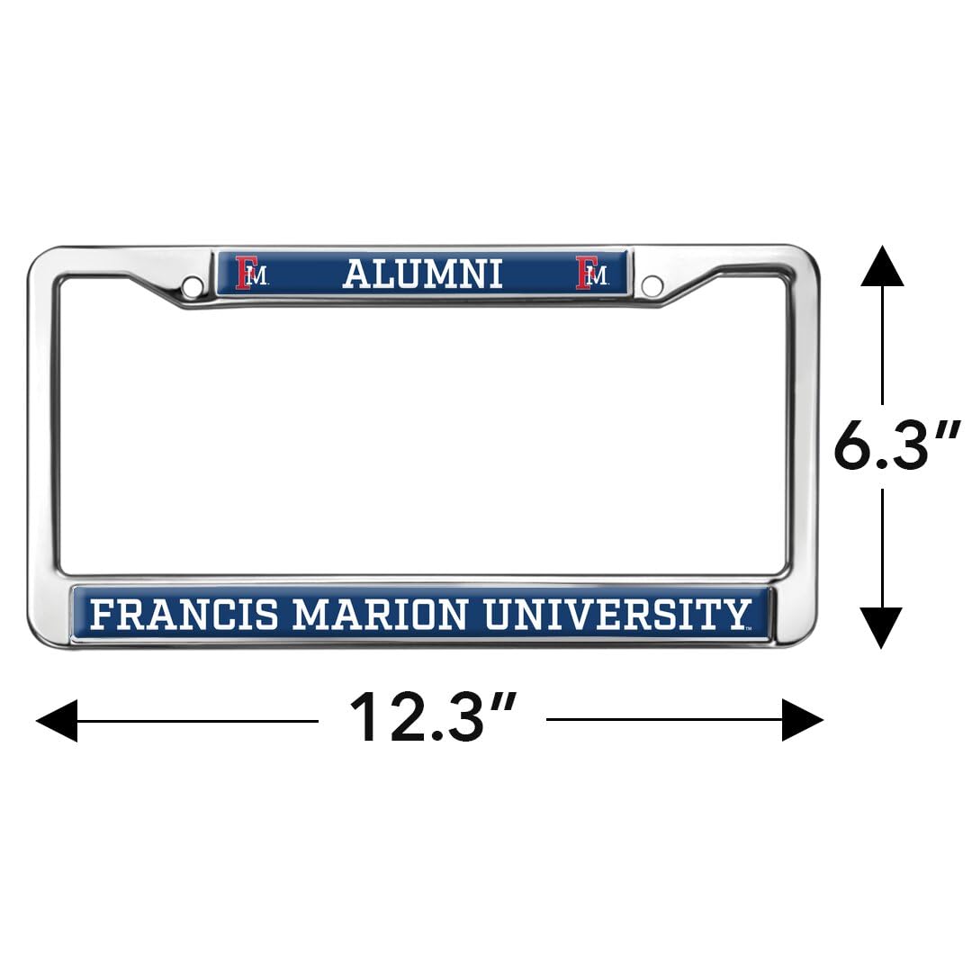 Francis Marion University Alumni Full Size Standard License Plate Metal Frame