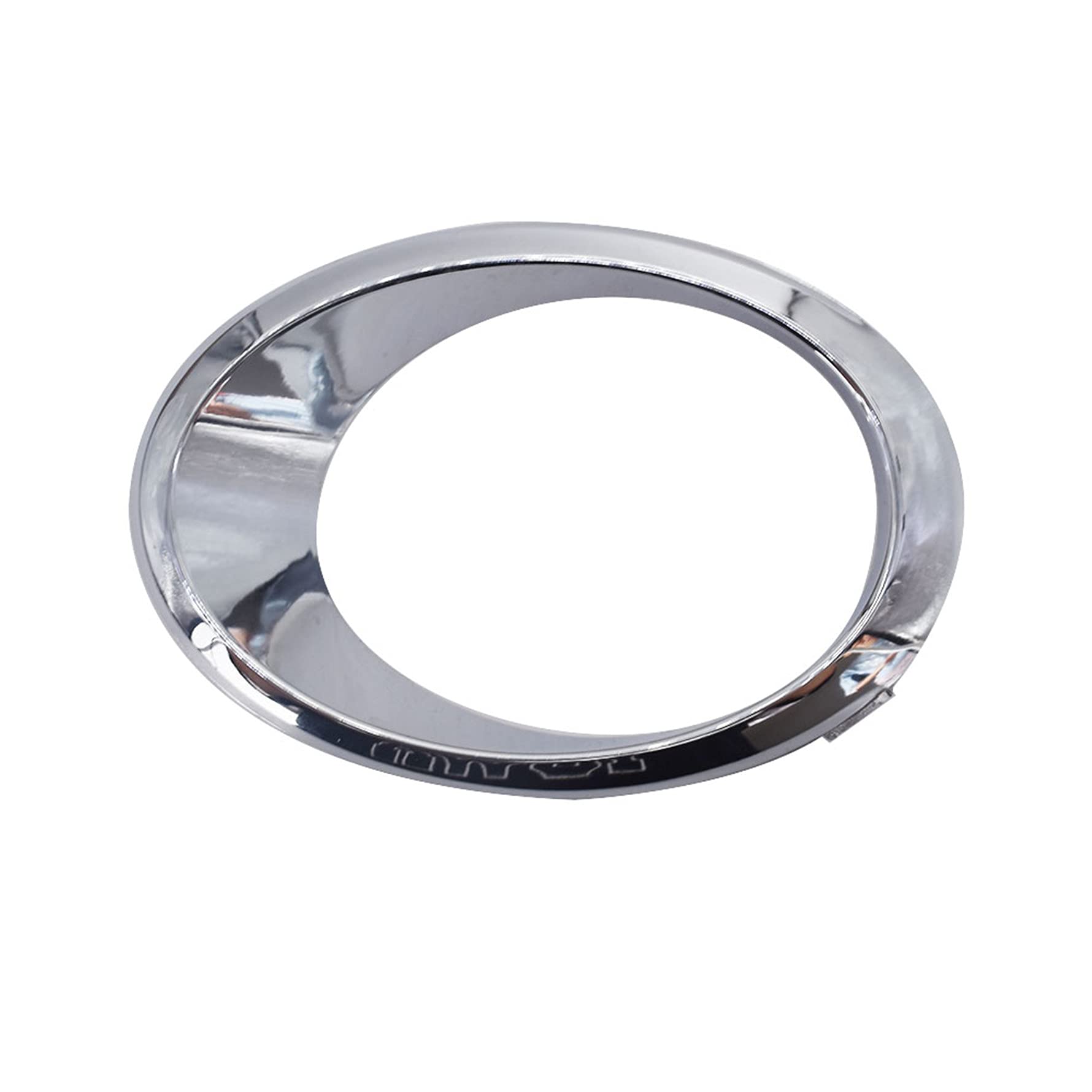 1-Pack Left Side Fog Light Bezel Chrome Trim Ring Replacement for 2013-2016 Fusion Driver Side DS7Z-17E811-AA DS7Z17E811AA