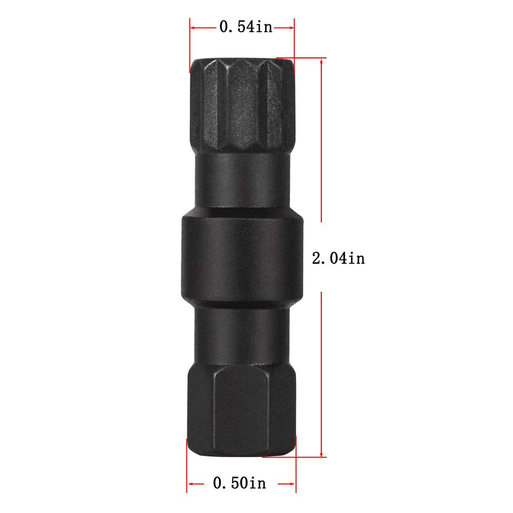 for Mercruiser Hinge Pin Tool 18-9861 Fit for Mercruiser Mercury Alpha 1 & Gen II Bravo I II & III Hinge Pin Removal Tool Replac