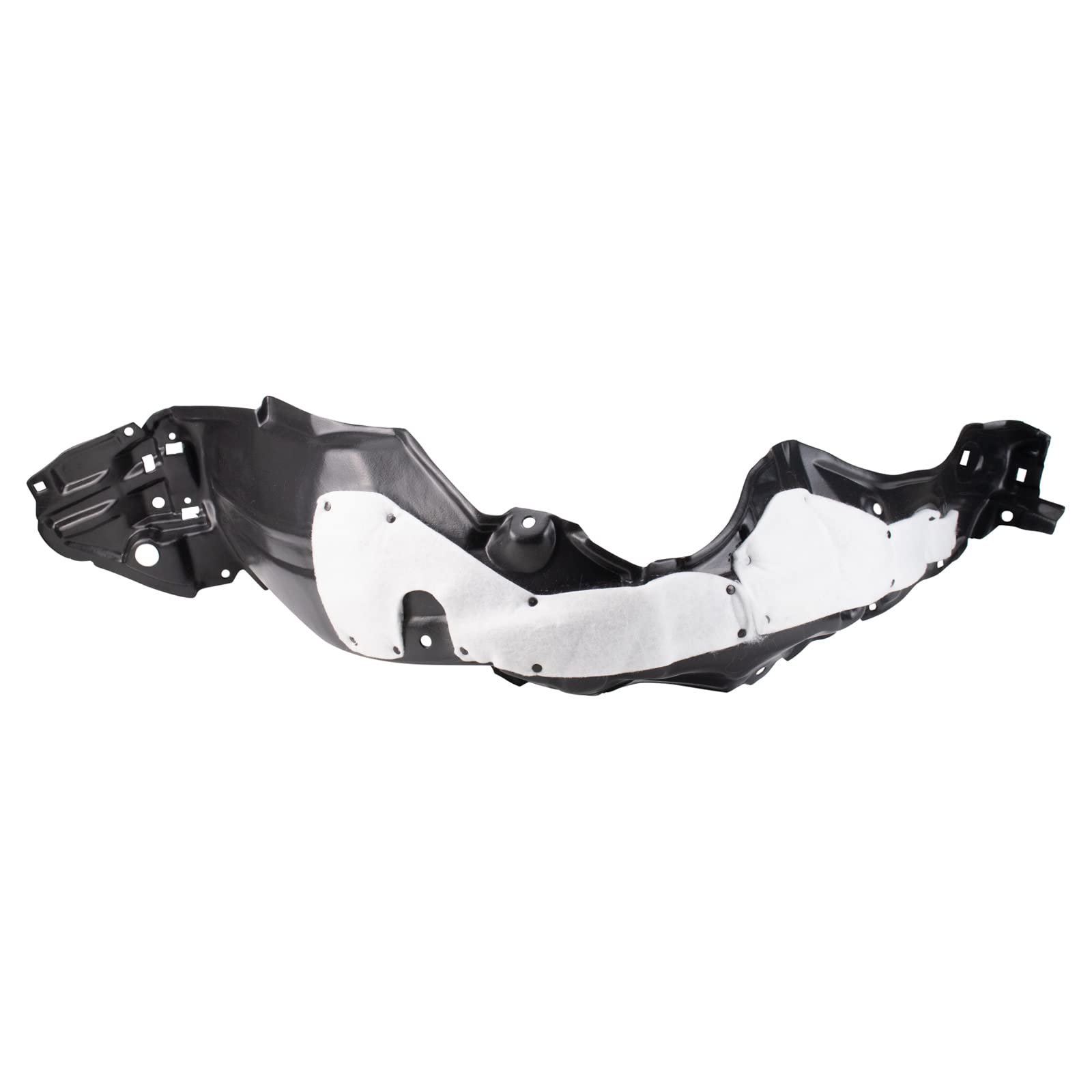 Trq Inner Fender Liner Set Compatible With 2015-2017 Toyota Prius C To1248212 To1249212
