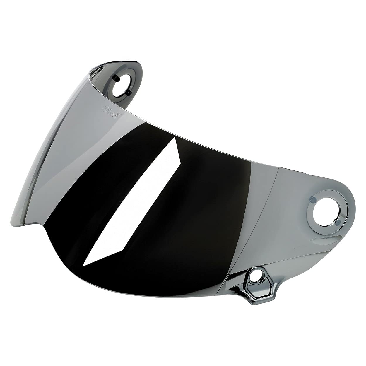 Biltwell Lane Splitter Gen 2 Shield - Chrome Mirror