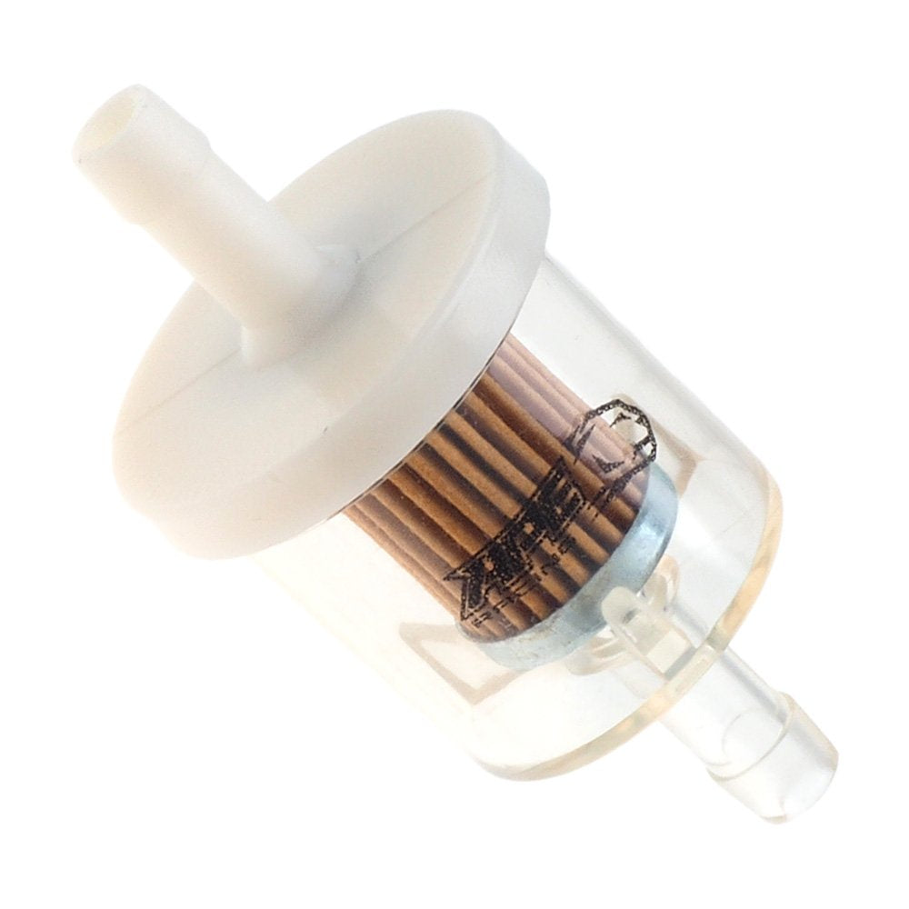 Ape Racing Inline Fuel Filter Universal Fuel Filters For Small Engine Motorcycle Lawn Mower (Pack Of 2) Replace 691035 49019-002