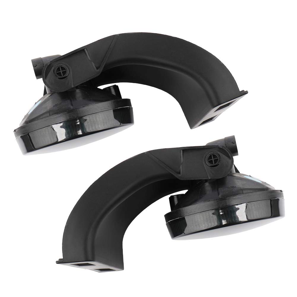 MAYASAF Smoked Lens Fog Light Assembly for 1994-2001 RAM 1500, 1994-2002 RAM 2500/3500 - Replacement Fog Lamp