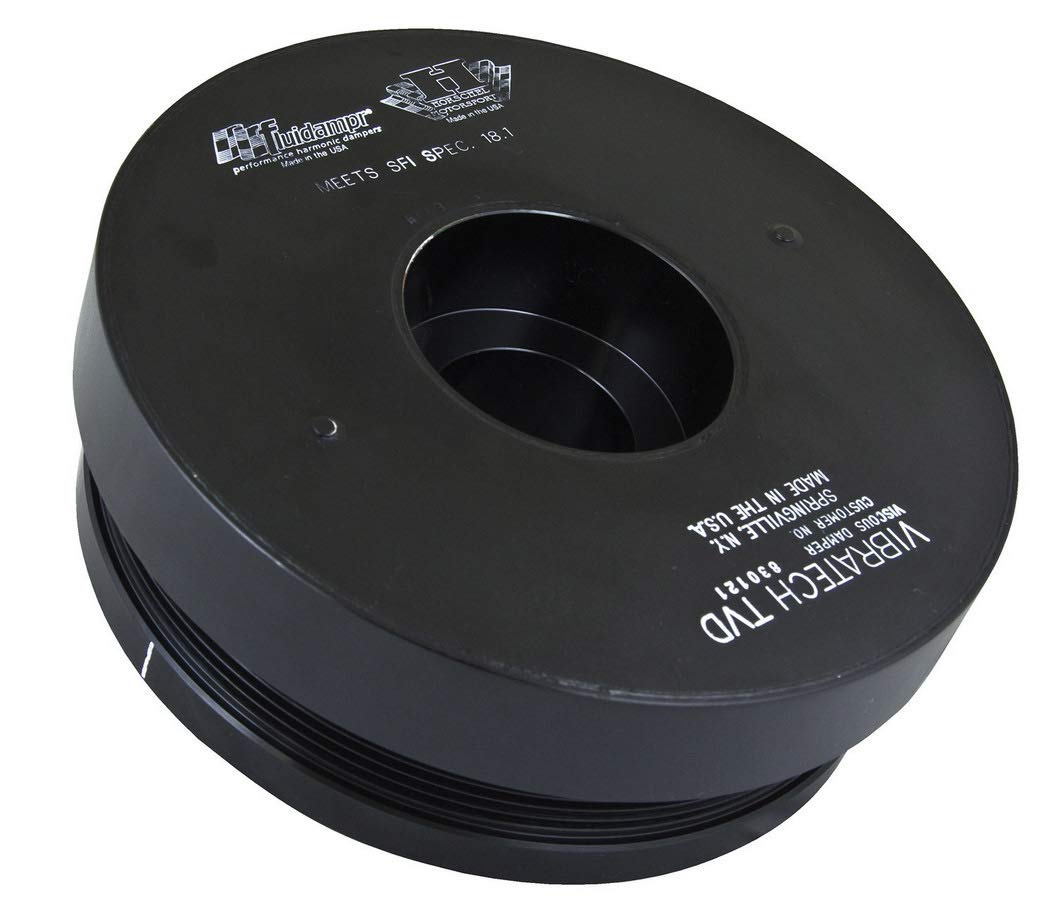 Fluidampr 830121 Harmonic Damper For Gm Duramax 6.6L Engine