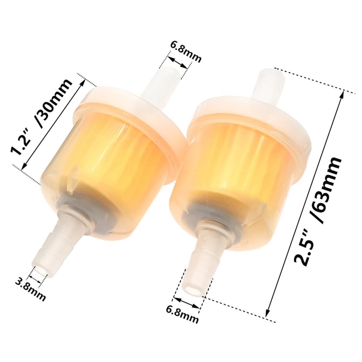 Riyitauto Fuel Vavle Petcock Shut Off Tank Switch Fits for Yamaha TTR 90 125 225 230 250 PW80 Timberwolf Bear Tracker 250 Big Be