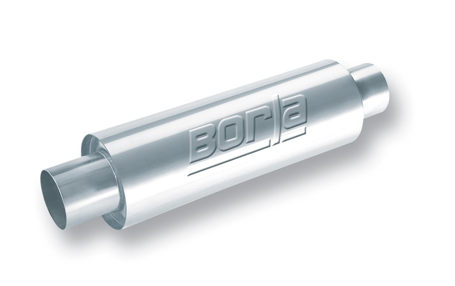 Borla 40086 Xr-1 Sportsman Xr-1 Sportsman Racing Muffler - 3.5' Center Inlet/ 3.5' Center Outlet 5' Round X 15' Long Body 20' Overall Length. Universal Part. Reversible Design.