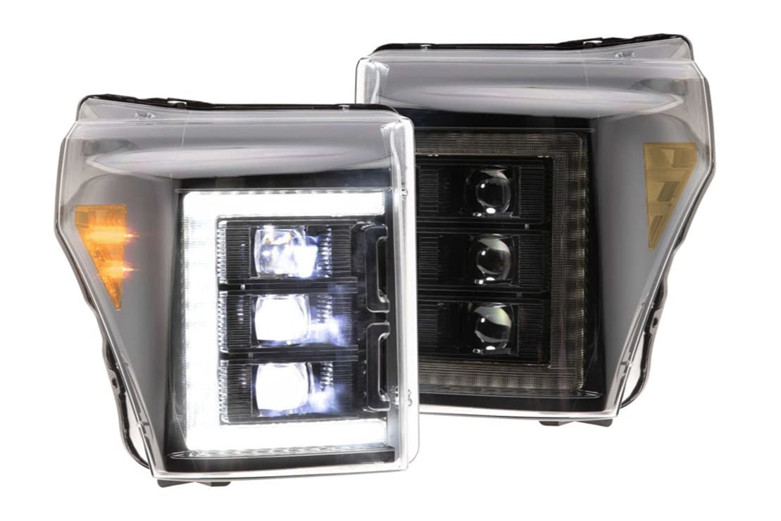 Morimoto Xb Led Headlights Fits Ford Super Duty 2011-2016, Plug And Play Pair Of Headlight Assemblies (Lf505-Asm)