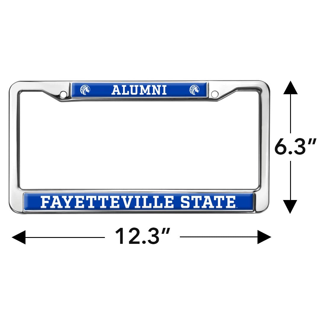 GRAPHICS & MORE Fayetteville State University Alumni Metal License Plate Frame - Full Size, One Size