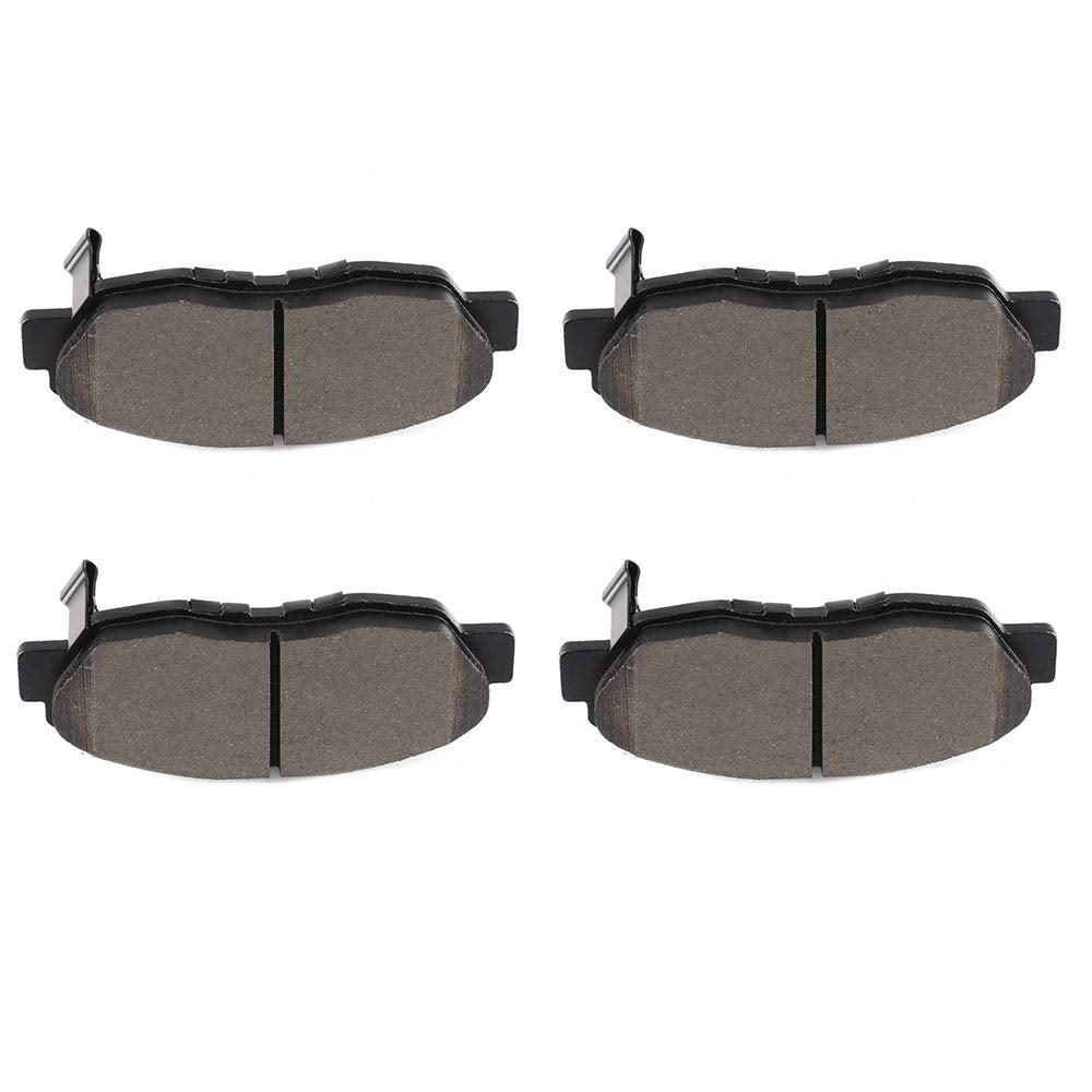 Cciyu D764 Ceramic Front Brake Pad Set Fit For 1997-1999 For Acura Cl,1997-2005 For Acura El,1990-2002 For Honda For Accord,1996