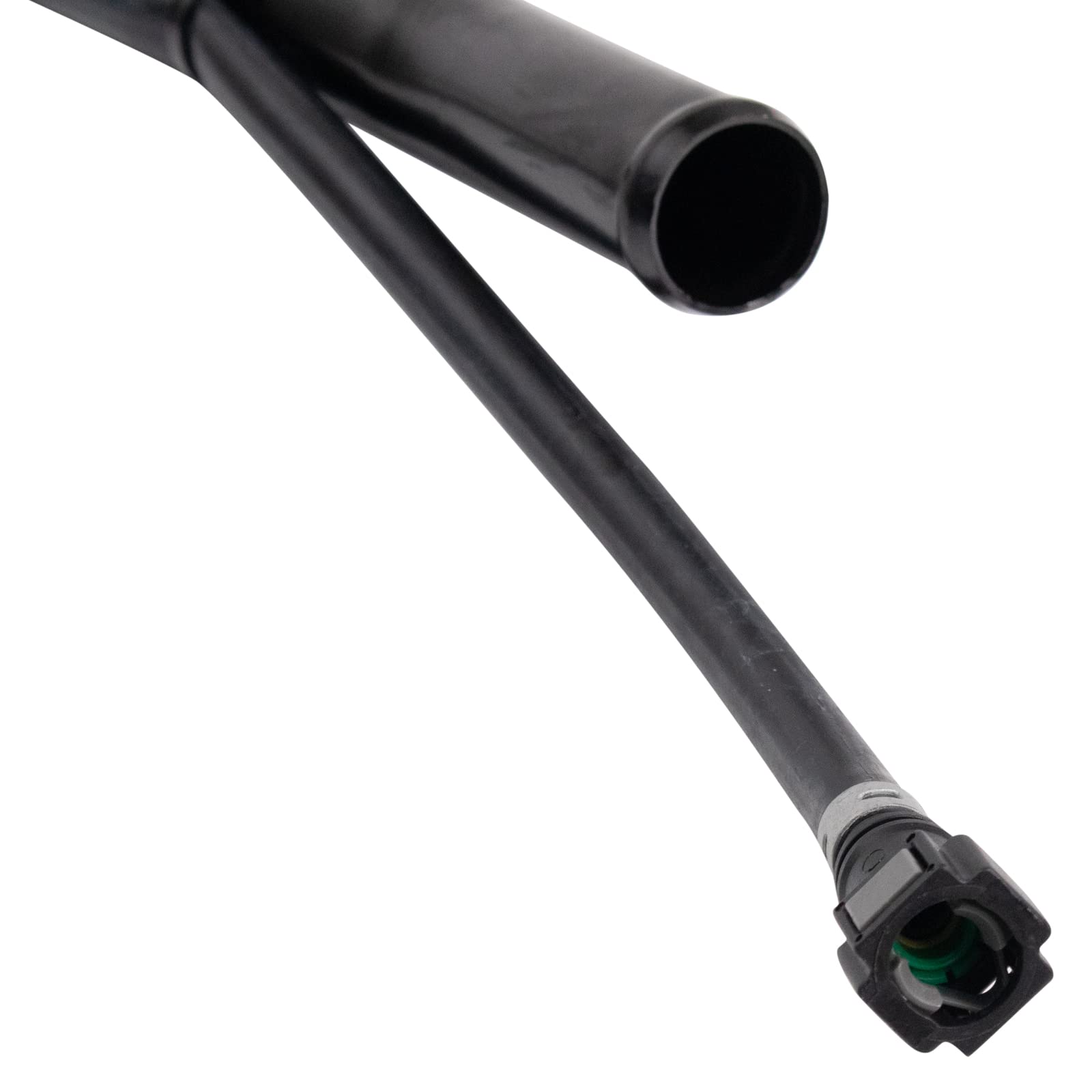 Trq Fuel Tank Filler Neck Black Compatible With 2004-2005 Cadillac Escalade Chevrolet Tahoe Gmc Yukon