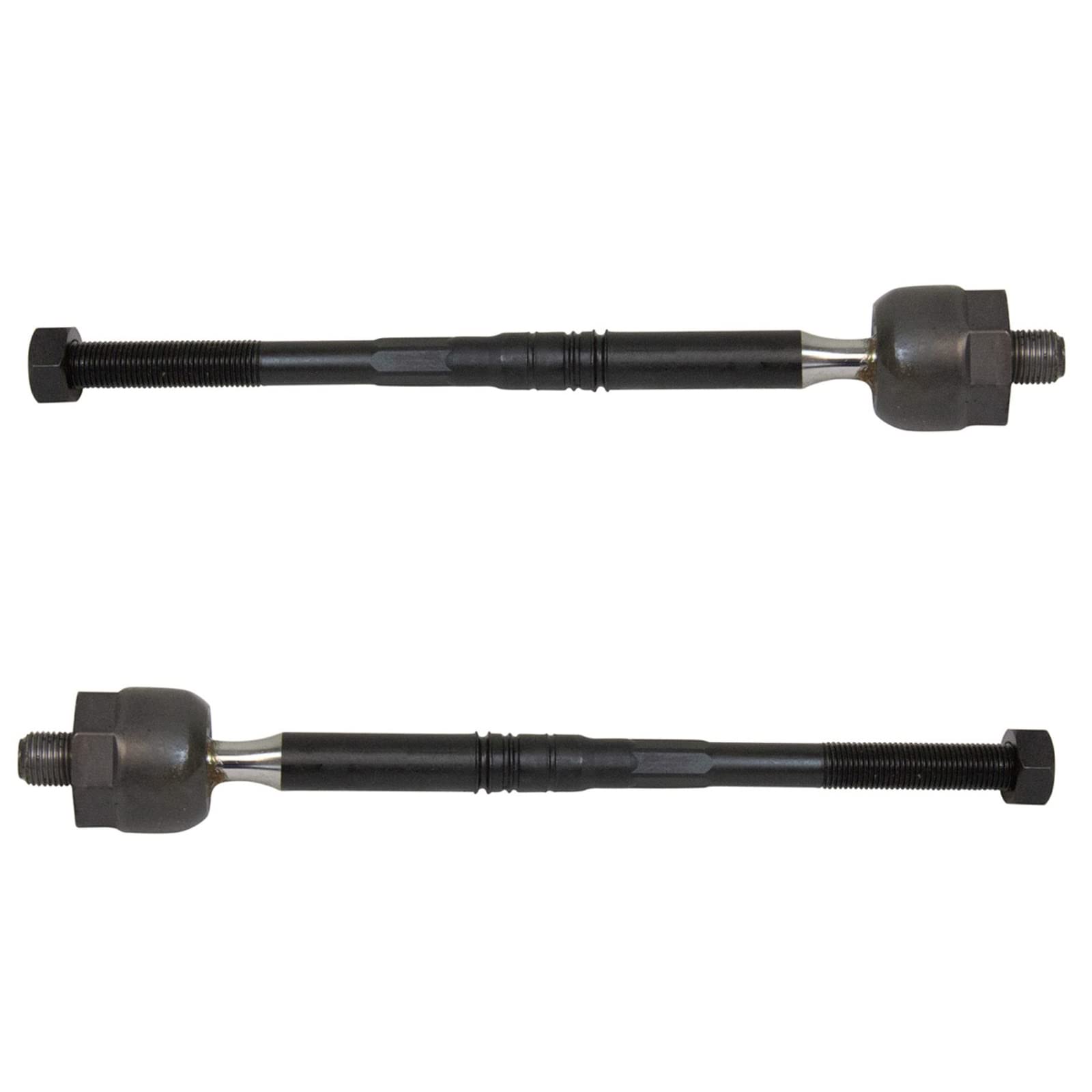 TRQ Front Inner Tie Rod Set Compatible with 2008-2015 Cadillac CTS