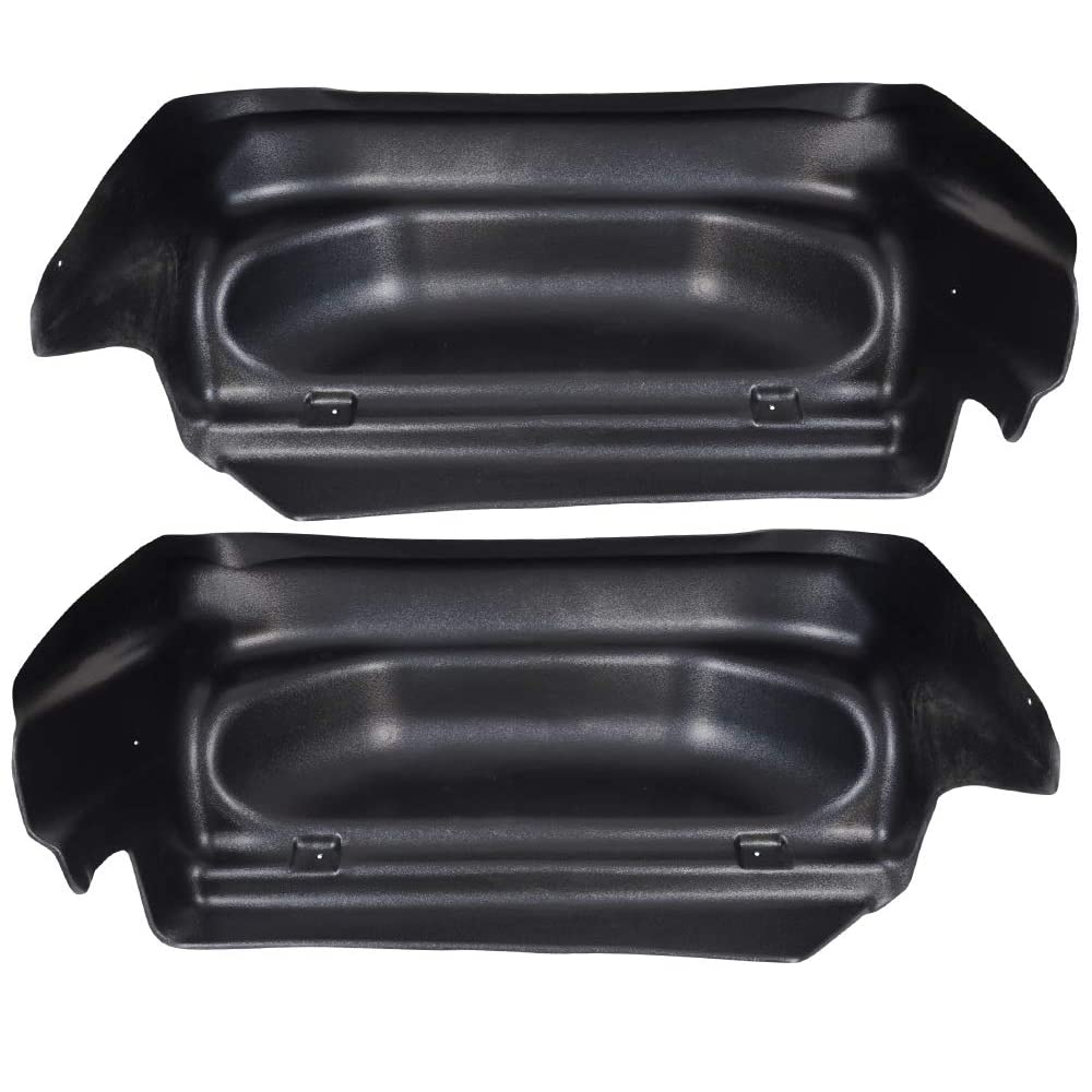 PIT66 2Pcs Rear Wheel Well Guards Flaps Compatible with Chevy 2014-2018 Silverado 1500/2015-2019 Silverado 2500 HD 3500 HD