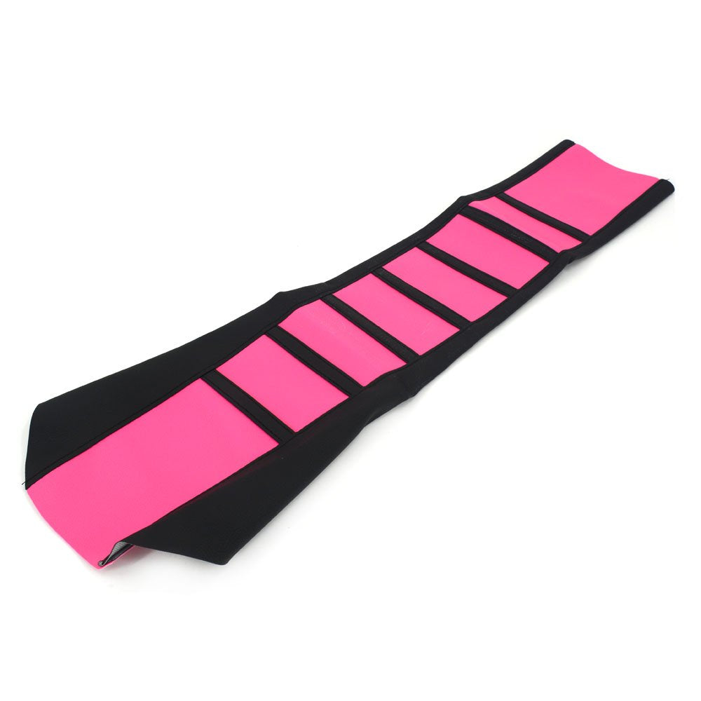 JFG Racing Dirt Bike Seat Covers, Universal Antiskid Vinyl Cushion, Model Y1117000410, Pink