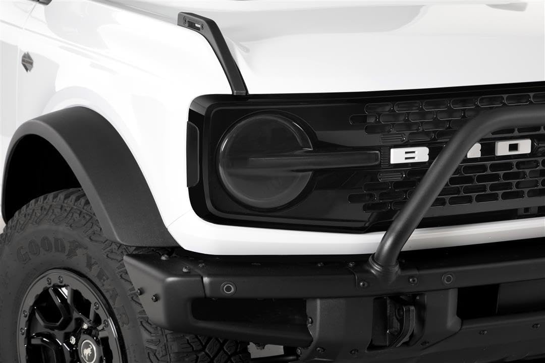 Headlight Cover Kit 4 Piece Smoke