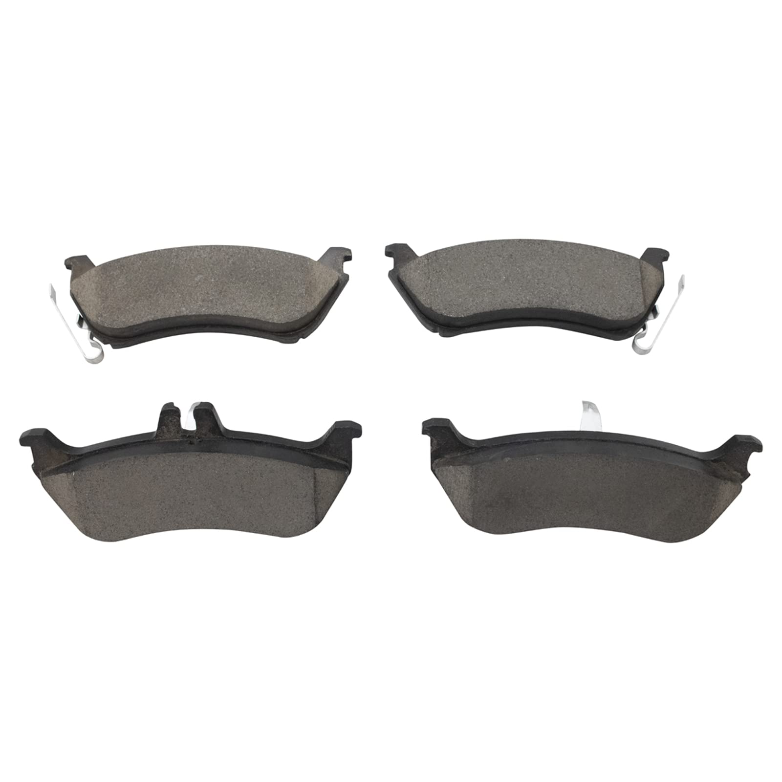 TRQ Rear Brake Pads Ceramic Compatible with 1998-2003 Mercedes-Benz ML320 2003-2005 ML350 1999 ML430