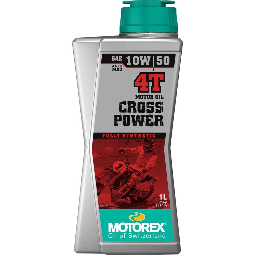 Motorex Cross Power 4T Oil - 10W50-1L. 401-100