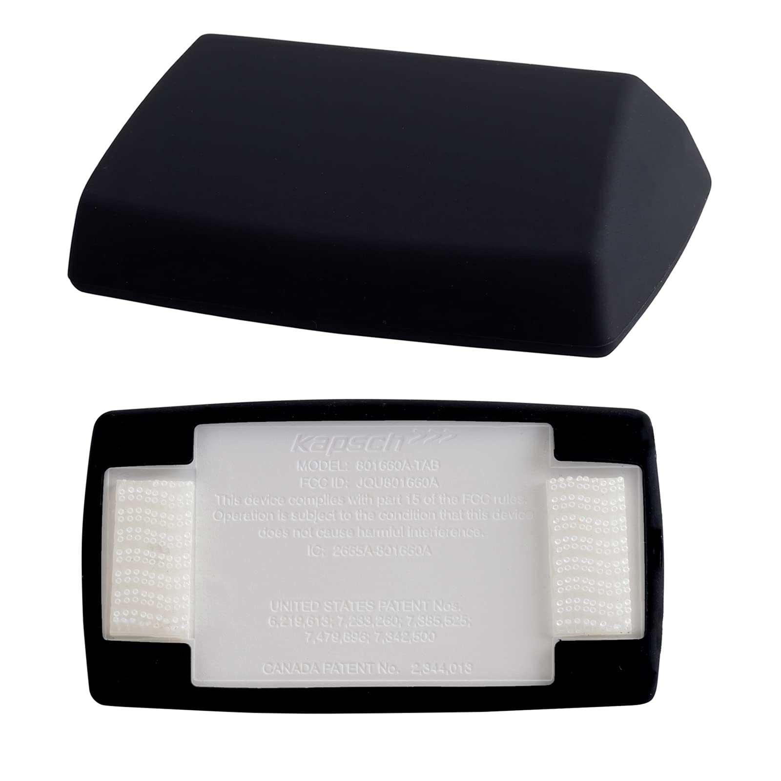 IoT Slash EZ Skin Silicone Cover for EZ Pass - Black, Discreet Holder for EZ Pass Mini/iPass
