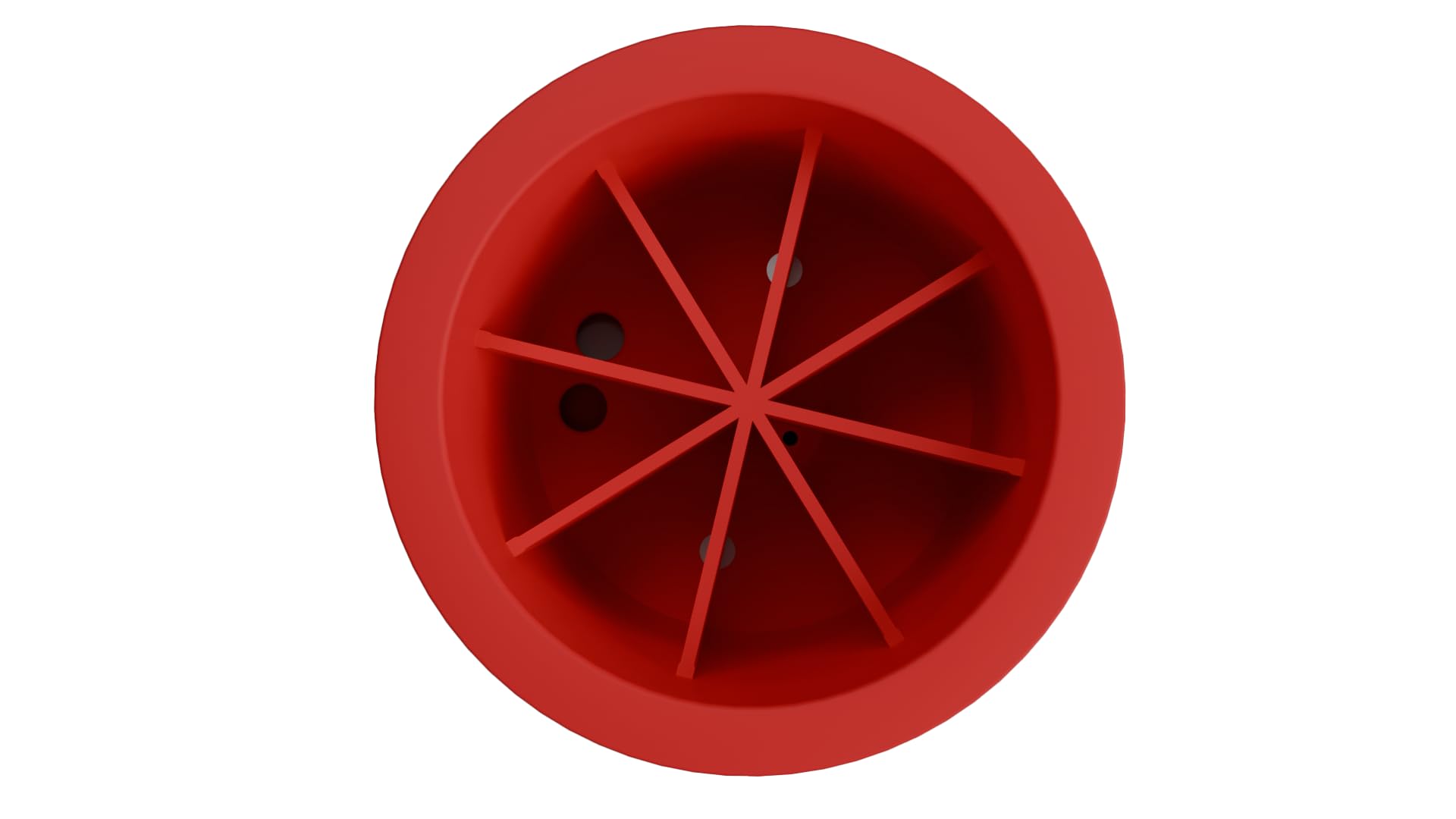 Andersen Hitches Trailer Jack Blocks 2-Pack with Magnets, 8" Plastic Leveling Stabilizers, Andersen Red, Model 5841854845
