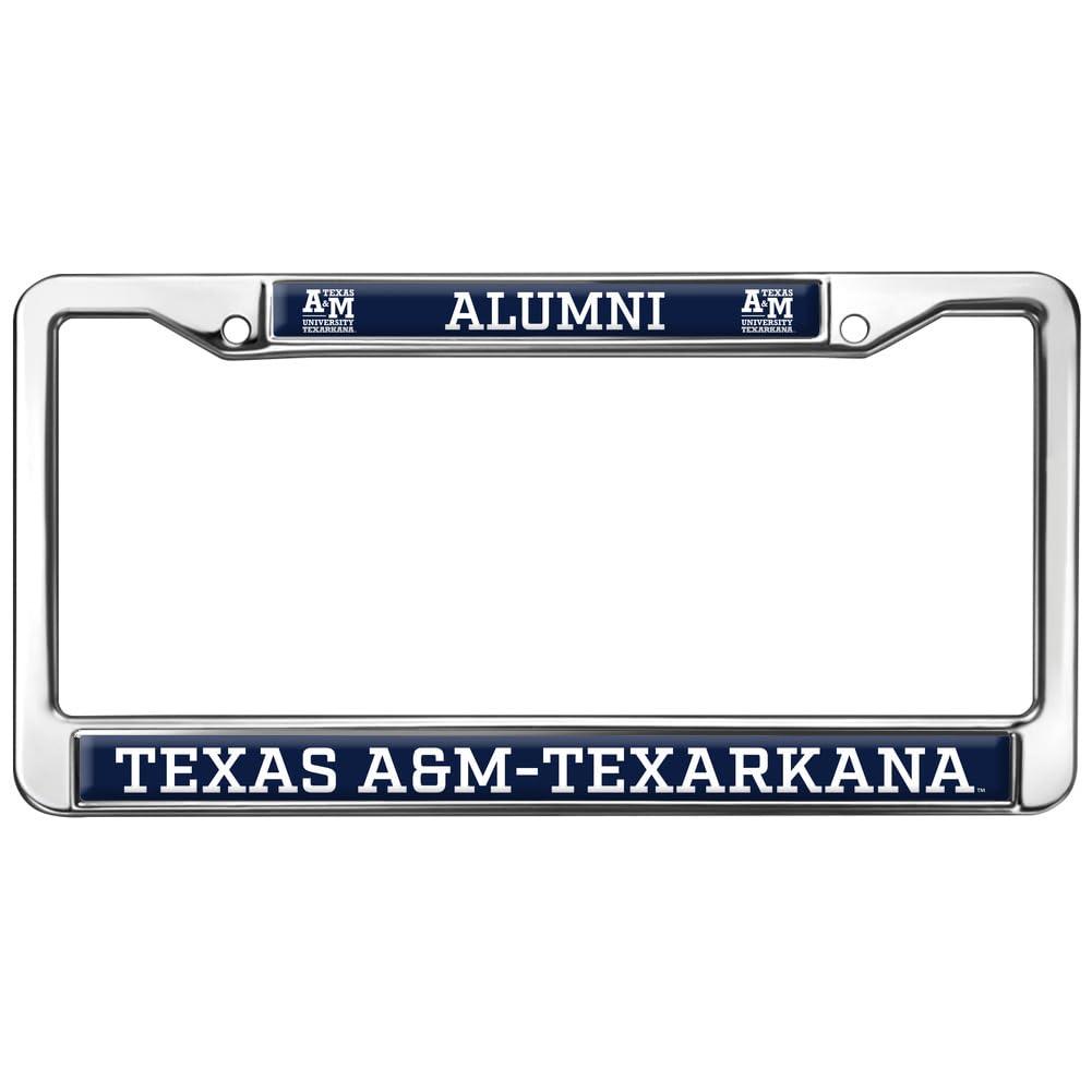 Texas A&M University - Texarkana Alumni Full Size Standard License Plate Metal Frame