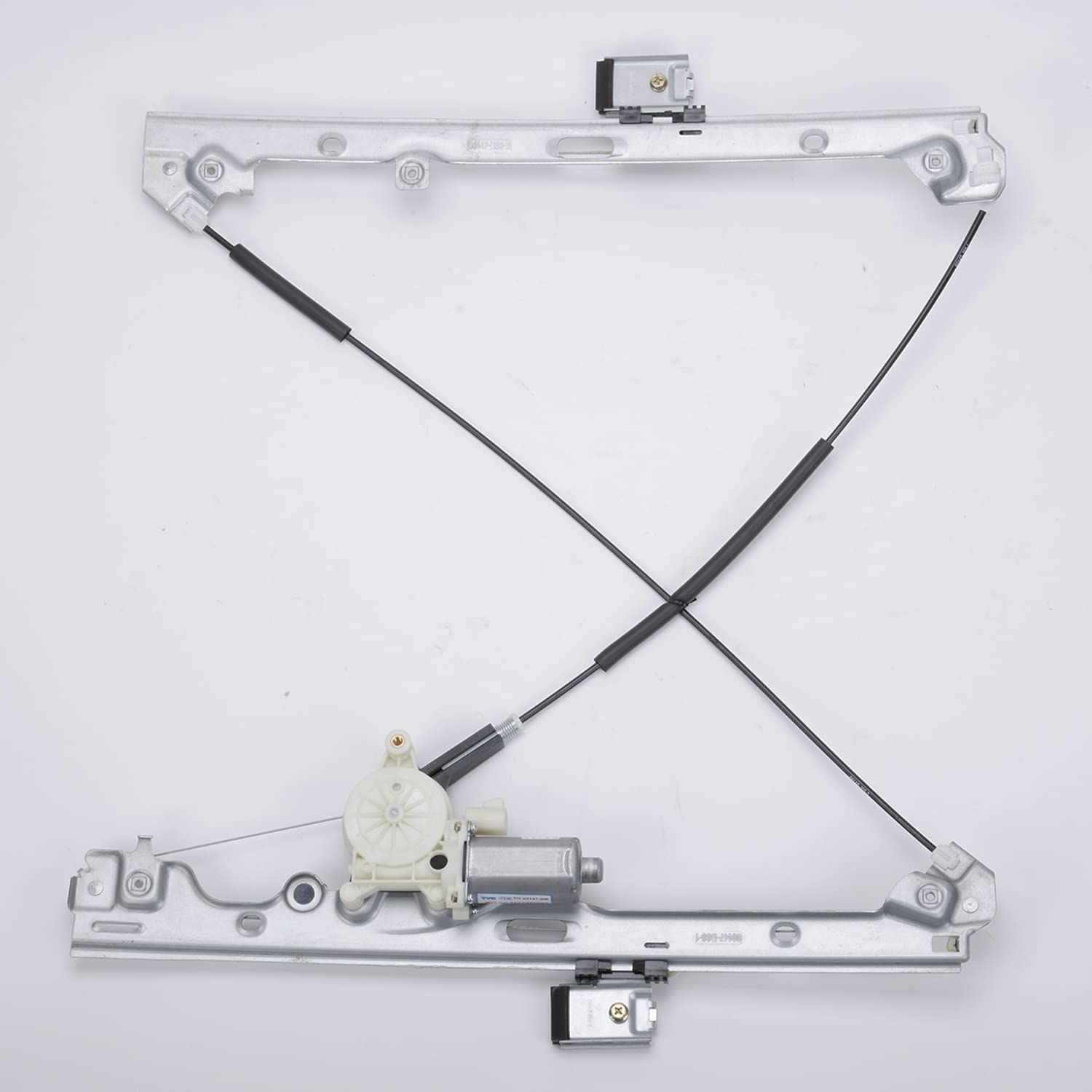 Tyc 660197 Compatible With Chevrolet Silverado Front Passenger Side Replacement Power Window Regulator Assembly With Motor